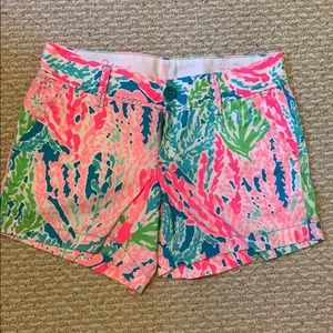 Lilly pulitzer let’s cha cha shorts